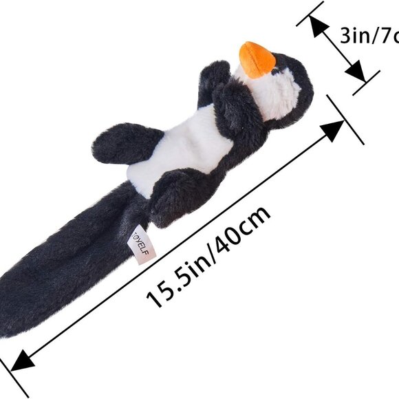 Plush Squeaky Toys for Medium and Large Dogs - No Stuffing, Durable Interactive - Picture 2 of 8